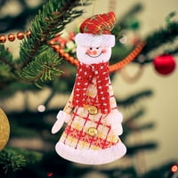 Heiheiup božićni ukras tkanina privjesak božićna drv privjesak Privjesak Dječji poklon mini lutka Holly
