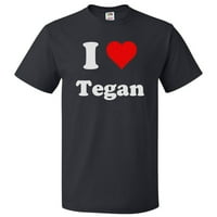 Love Tegan majica I Heart Tegan TEE poklon