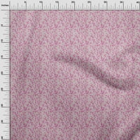 Onuone viskoze Šifon Dusty ružičasta tkanina Cvjetni obrtni projekti Dekor tkanina Štampano od dvorišta