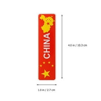 Crvena Kina zastava zastava naljepnica za automobil Kina Emblem za zastavu Emblem naljepnica auto auto-branik