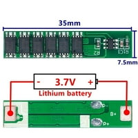 1s 15A 3.7V 6mos BMS PCM zaštitna ploča za bateriju za litijum lav bateriju