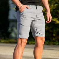 Hanas muški ljetni elastični struk ispis kratkih print kratkih, mršavi modni lagani brzi suhi fitness kratke hlače Ležerne prilike