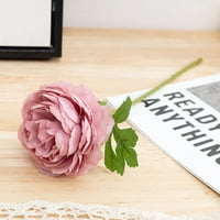 Umjetno cvijeće za ukrašavanje Jednoslovna lularska europska ruža kućni dekoracija stola svilene cvijeće