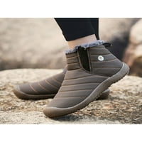 Zodanni unise tople cipele plišane obloge čizme za snijeg klizanje na papučici Boot ženske muške čizme