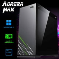 AURORA MA Gaming Tower PC-Intel I 12. Gen, GT 1660S 6GB 192bits, 32GB RGB RAM, 1TB NVME, 4TB HDD, monitor