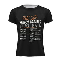 Clearsance Otemrcloc majica Muška košuljaPattern Tekst 3D Štamparija Street Dugme Ispis Odjeća Basic
