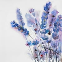 Vodeni bodovni lavandni cvjetovi za plakat Print autor ATELIER B Art Studio