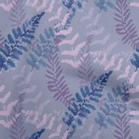 Onuone svilena tabby plavkast ljubičasta tkanina okeana podvodna životna haljina materijal tkanina za