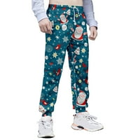 Muški veseli božićni sport casual jogging pantalone Lagane planinarske radne hlače na otvorenom