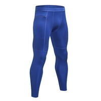 TAWOP muške hlače Muške sportske nogavice pantalone za brzo sušenje Wicking fitness hlače plave 6