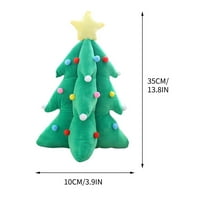 Jeashchat božićno ples igračka, zelena Xmas Tree Govoričke igračke Muzičke lutke pjevanje smiješno božićno