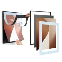 Okvir za slike, vodootporni okviri za slike s magnetskom zidnom dekorkom, aluminijski zlatni okvir sa