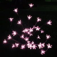 TEKTRUM 21 visok solarni trešnje za trešnje svjetlo sa ružičastom LED cvjetovima