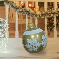 Božićni ukras Outdoor Božić na napuhani ukrašeni kuglični džinovski božićni kuglični kuglični božićni
