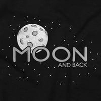 Moon Saturn Usklađivanje skupa Muška grafička majica Tees Brisco Marke 5x