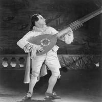 Rudolph Valentino n. Američki film glumac. Valentino u naslovnoj ulozi 'Monsieur Beaucaire,' 1924. Poster
