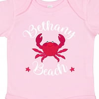 Inktastična plaža Bethany Delaware Goft Baby Boy ili Baby Girl BodySuit