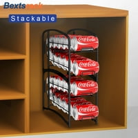 BextsRack može organizator za piće kabinet može organizator za frižider, crni