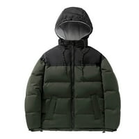 Ketyyh-Chn Mens Parkas s kapuljačom zadebljana duga jakna zima topli parka kaput RD1,2xl