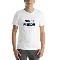 3xl Tri Color Sjeverna sloboda kratkih rukava pamučna majica majica po nedefiniranim poklonima