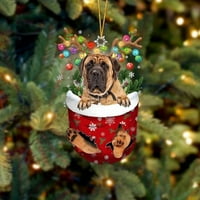 Aoksee Funny božićni ukrasi, pogodan za pse - pokloni za ljubitelje za pse - Božićne ukrase - lijepe