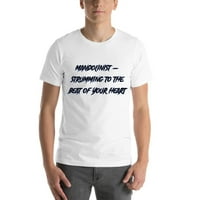 Mandolinist - Strumming do otkucaja vašeg srčanog svjetlosnog stila kratkih rukava pamučna majica majica