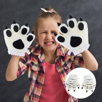 Uparivanje kratkih rukavica TIGER CLAW Plish rukavice Topla zimske rukavice Tiger uloga-reprodukcije