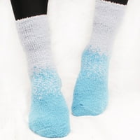 Bamboomn M L Fuzzy Gradient Socks - Marigolds - PRS