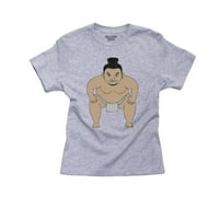 Crtani film Sumo Man spreman za majicu pamučne mladežnica Gong Boy