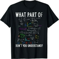 Koji dio ne razumijete majicu matematike