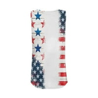 Gaecuw USA Teme, dan za neovisnost Dan izlaske vrhovi za žene modni prsluk Patriotska majica Ljetni