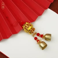 Kineska novogodišnja dekoracija Viseći zvono ukras kineskog zmaja zvona