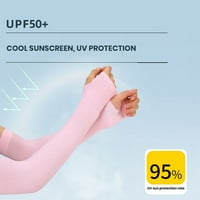 Par ujedinjača sa ledenim svilenim rukavima s rukavima Thumhole dizajn Čvrsta boja za zaštitu od sunca