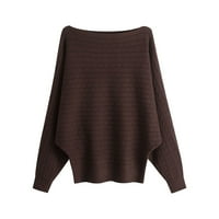 Pad džempera za ženske torbe za jaknu pulover odmora odmora u ramenu džemperi za djevojke kavu jednu