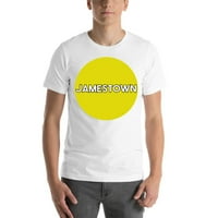 2xl žuta tačka jamestown kratka majica s kratkim rukavima po nedefiniranim poklonima