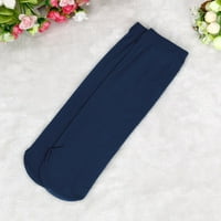 Uocefik Socks za muškarce Poklon tanke tople čarape Ankel visoke haljine Parovi tamno plava