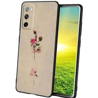 Kompatibilan je sa Samsung Galaxy A02S futrolom telefona, Cvijeće - Silikonska futrola za teen Girl