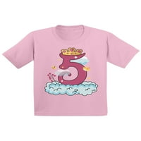 Newkward Styles Princess Toddler majica Birthday Girnd Thirt Princess Party za djevojke Majica za djevojke
