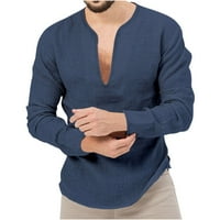 Kiplyki Clearence Termalne košulje za muškarce Formalna košulja za tiskanje u boji N bluza i majica