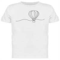 Topli zrak balon dizajn majica - majica -image by shutterstock, muški xx-veliki
