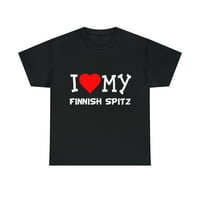 Volim moj finski špic pas pasmine unise grafička majica