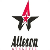 Alleson Athletic B Omladinska majica za napadač, bijela i crna - Extra Mala