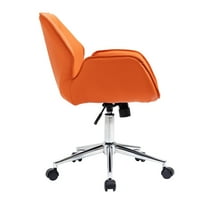 Službeni ležajni kancelarijski stolica za nameštaj zakretajte niska leđa Nordic Home Podesiva kožna