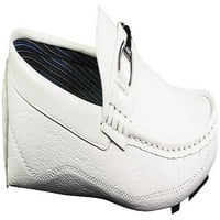 Bring vožnje cipele za odrasle muške klizanje na natikačima bijela 13