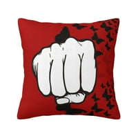 Dekorativni jastuk za bacanje poklopca ručne geste kauč kauč na kauču Dekorativni pleteni jastuk za