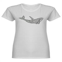 Majica u obliku divlje orke žene - suhvata shutterstockom, ženske velike