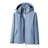 Plus size za kišne jakne za žene Ženska jakna Topli kaput Kišni kaput vjetrovitorok kišni jaknu s kapuljačom