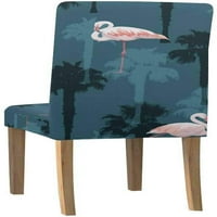 Pink Flamingo ptice i plame Tree Stretch stolica za zaštitni sjedalo klizač za blagovaonicu Hotel Vjenčani