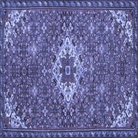 Ahgly Company Machine Persible Pravokutnik Perzijski plavi Tradicionalni prostirke, 7 '9 '