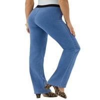 Roamans Women's Plus size Super Stretch Ultimate Fit Bootcut Jean